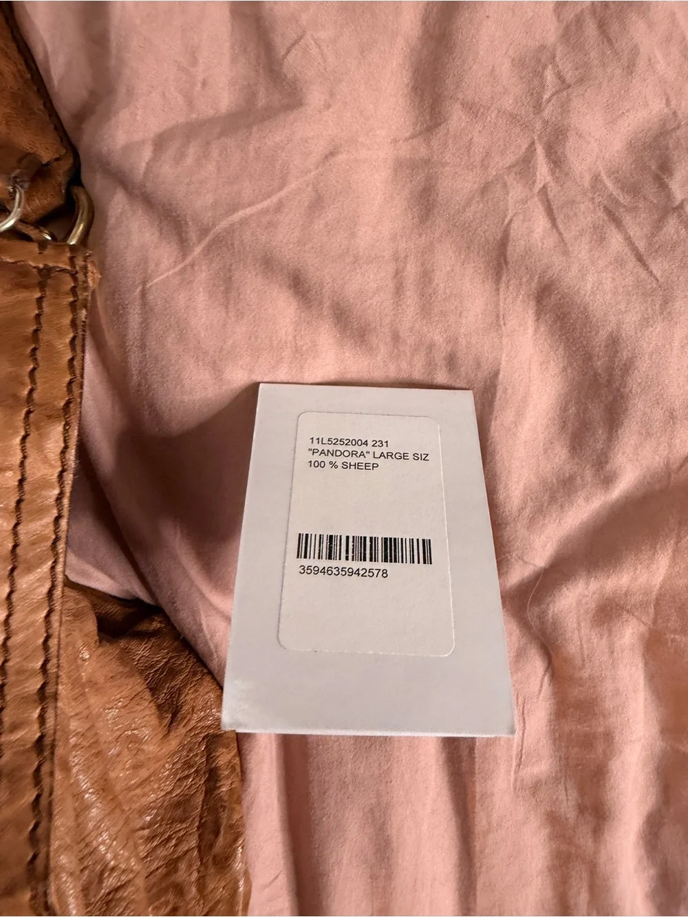 Givenchy Pandora Large Distressed Sheep Leather Shoulder Bag